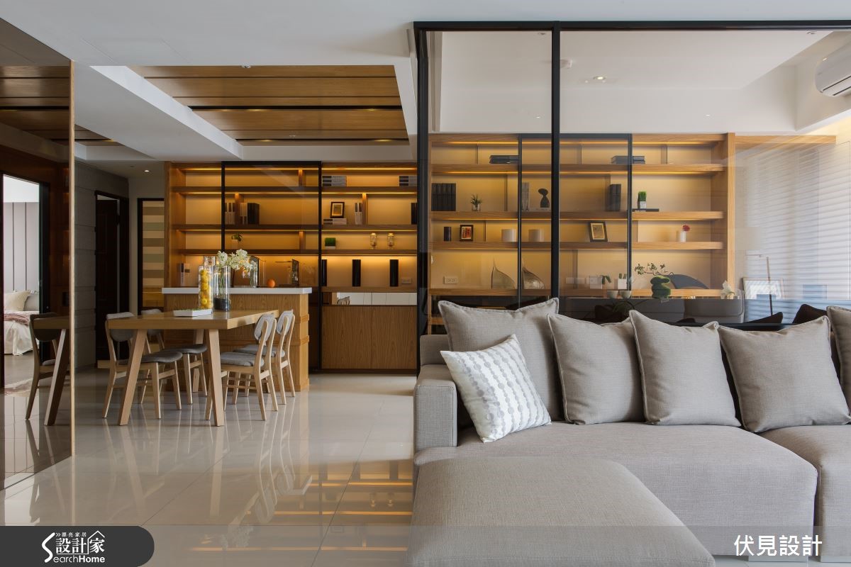 打破隔断限制，打造木质感舒适宅